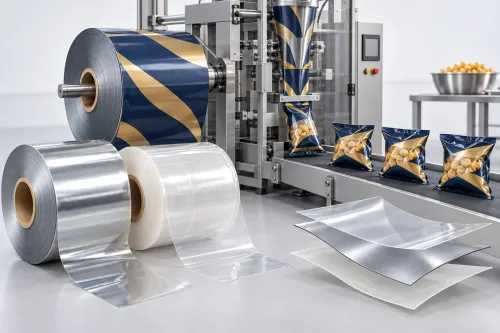Minh họa cuộn màng cần được truy xuất khi kiểm tra lỗi đóng gói